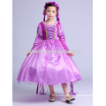 Children Frocks Designs Party Girls Birthday Dresses Purple Christmas Party Little Girl